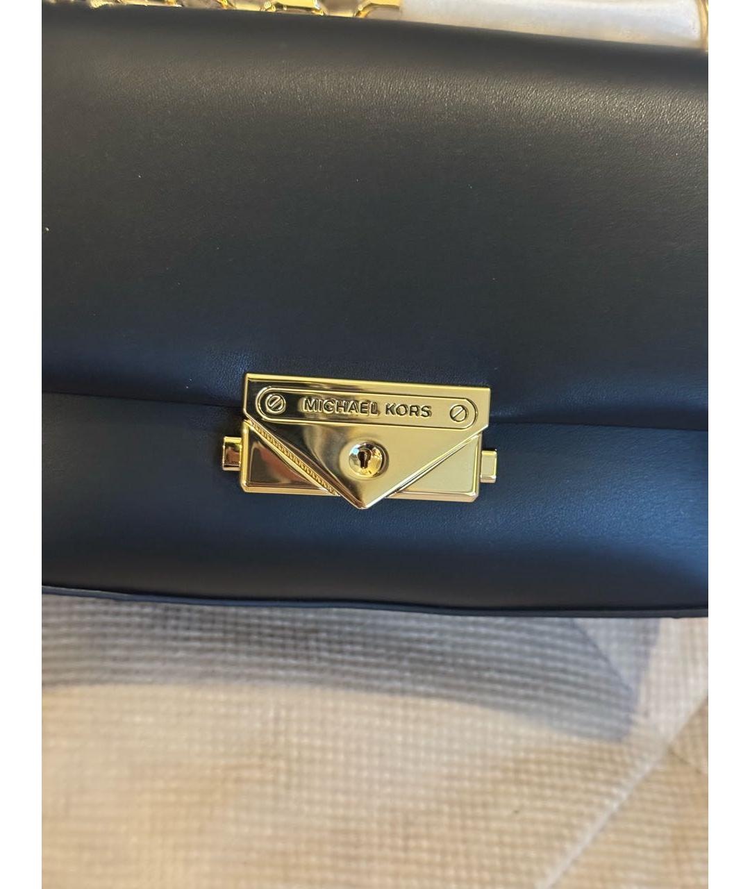 MICHAEL KORS Черная сумка через плечо из искусственной кожи, фото 8