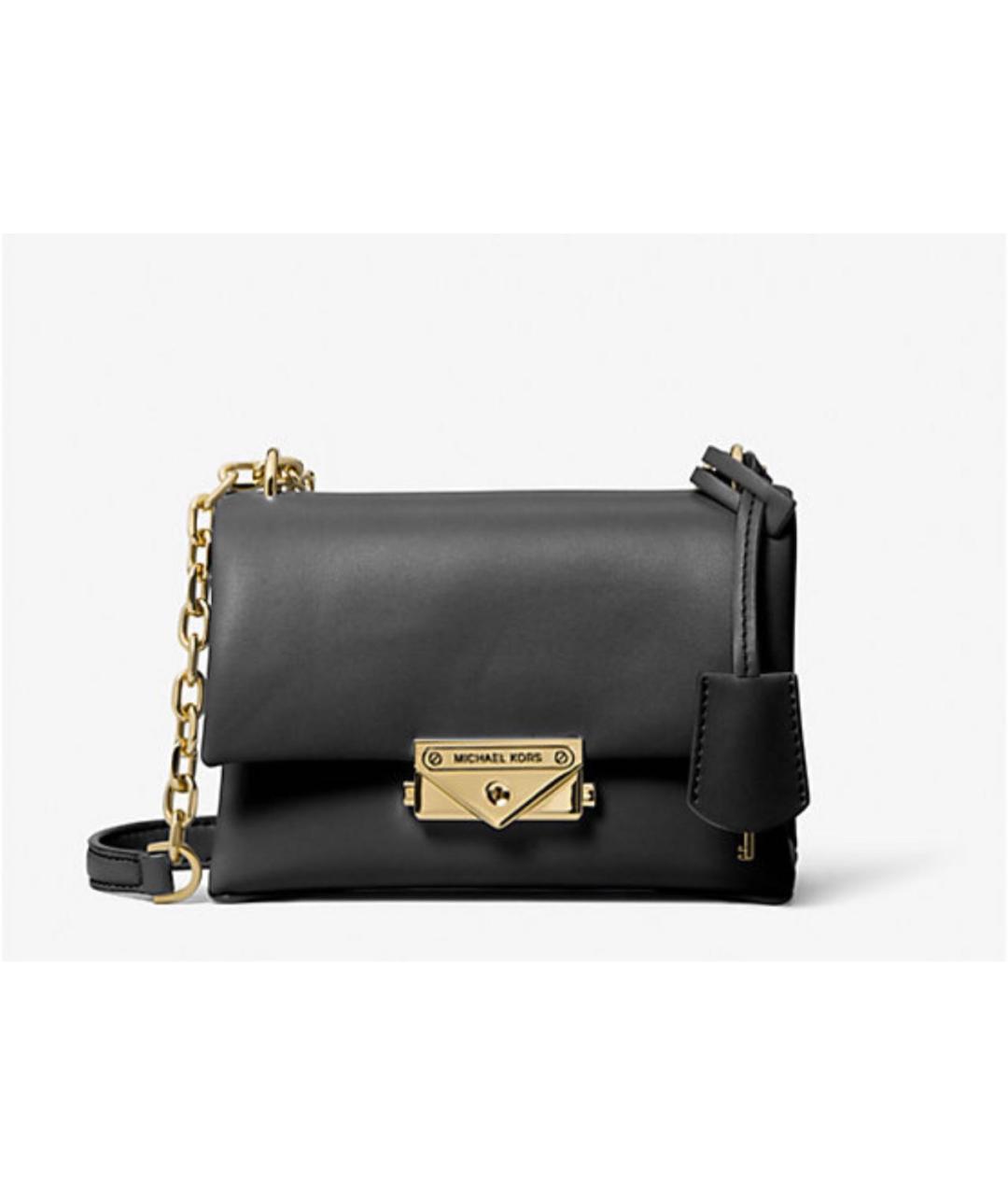 MICHAEL KORS Черная сумка через плечо из искусственной кожи, фото 9