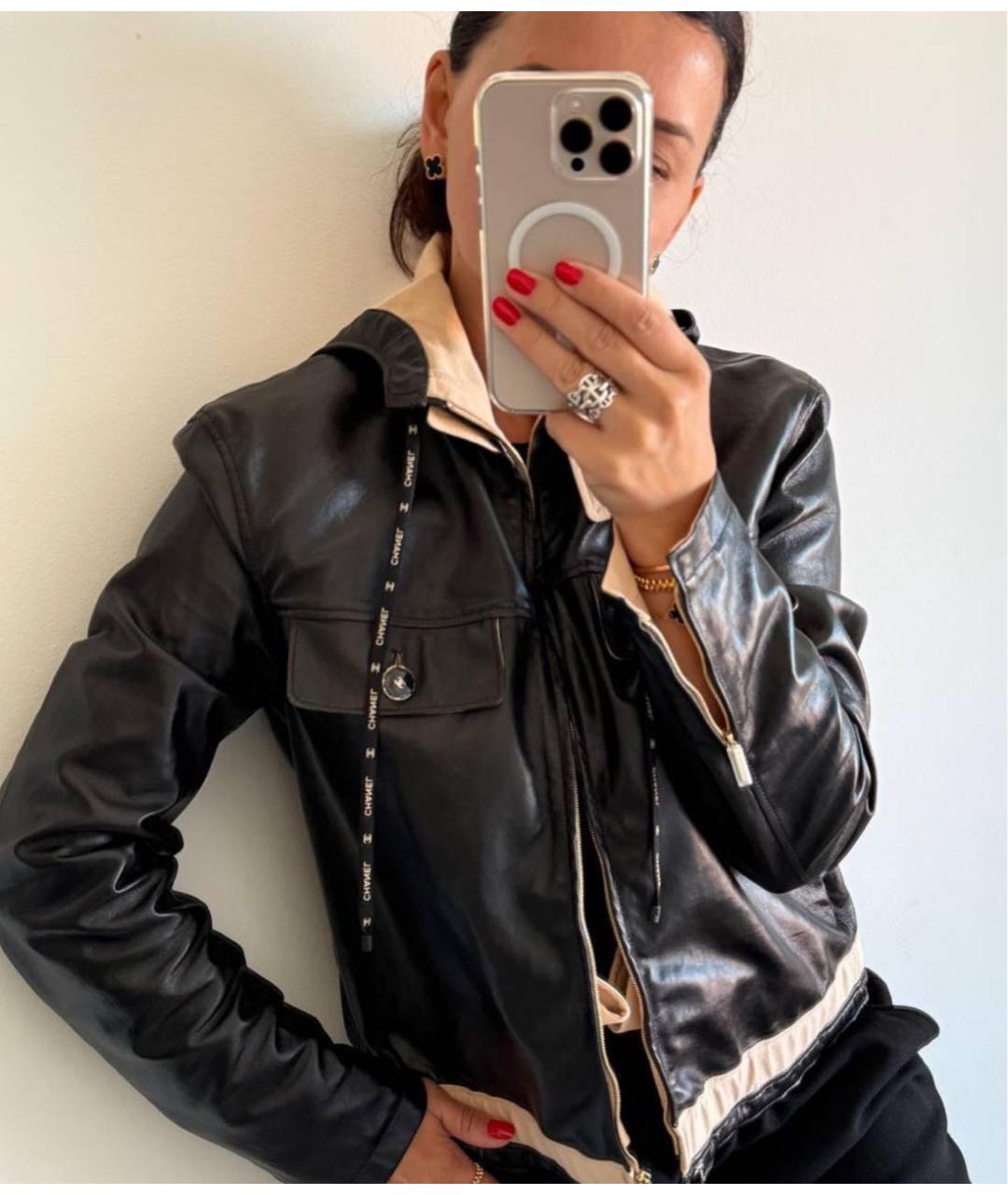 CHANEL Черная куртка, фото 6