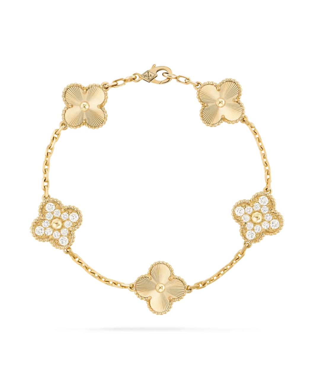 VAN CLEEF & ARPELS Золотой браслет из желтого золота, фото 2