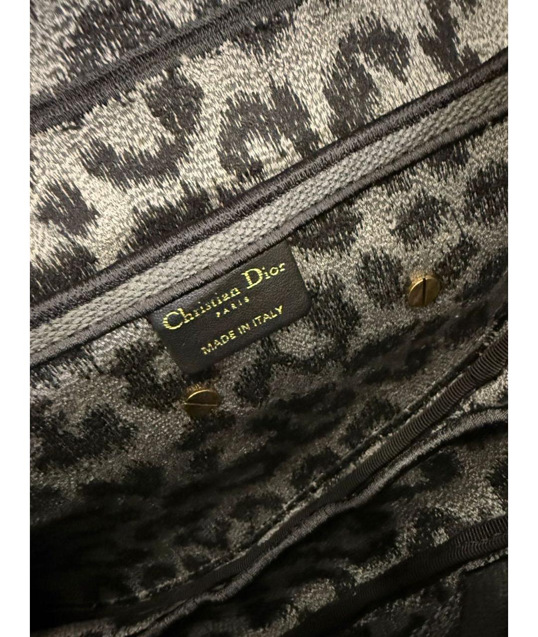 CHRISTIAN DIOR Серая сумка через плечо, фото 3