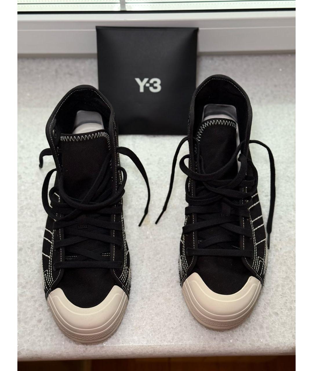 YOHJI YAMAMOTO Белые резиновые высокие кроссовки / кеды, фото 2