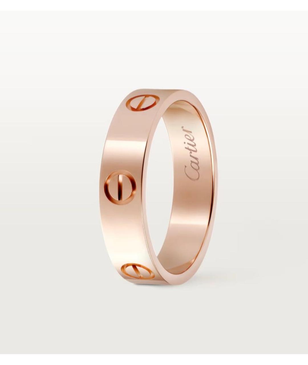 CARTIER Золотое кольцо из розового золота, фото 7