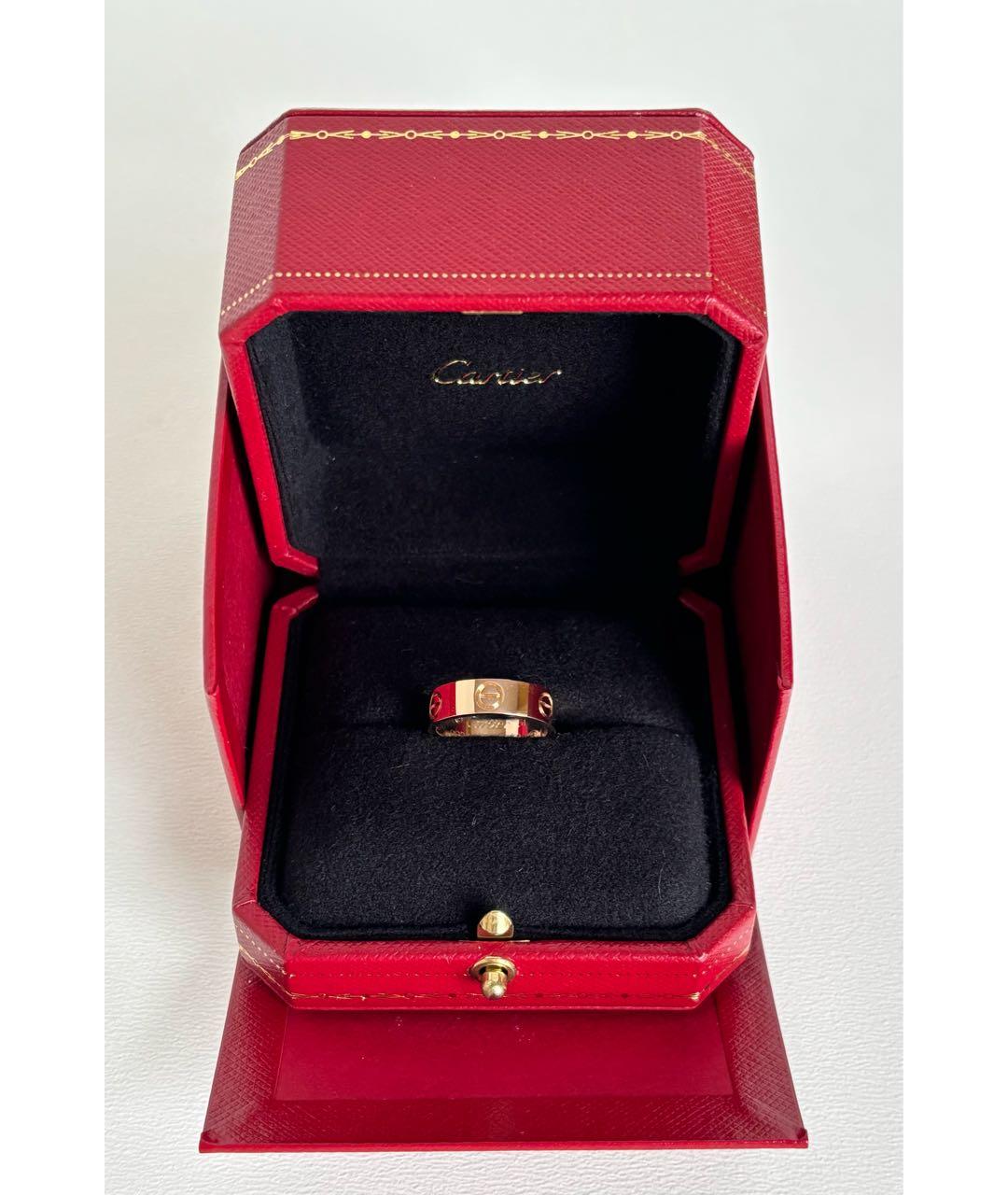 CARTIER Золотое кольцо из розового золота, фото 3