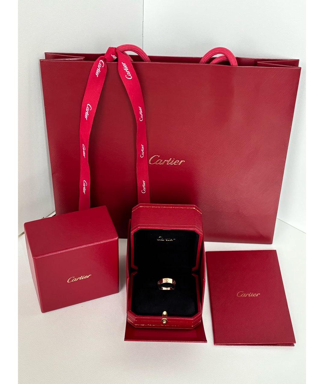 CARTIER Золотое кольцо из розового золота, фото 2