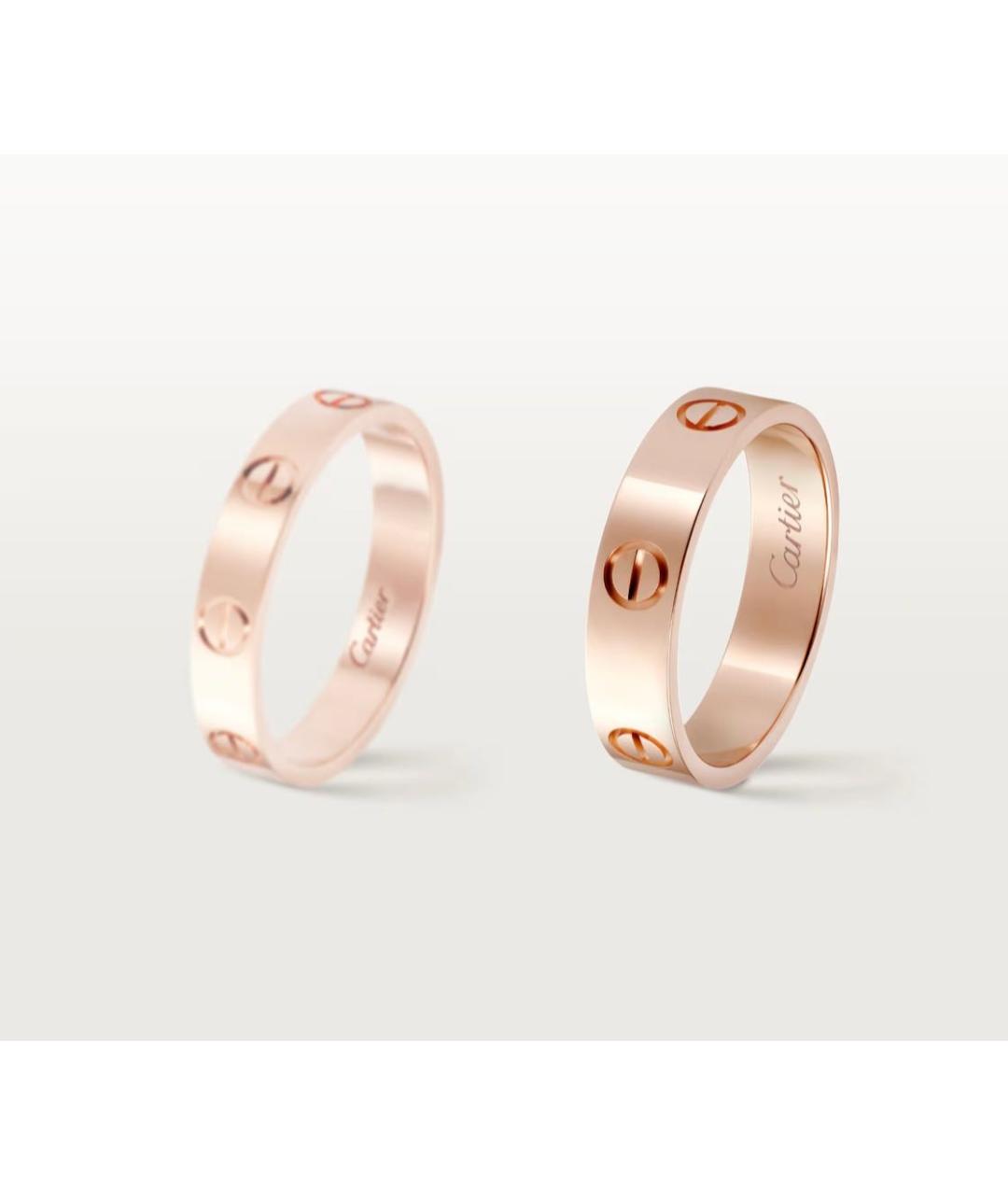 CARTIER Золотое кольцо из розового золота, фото 6