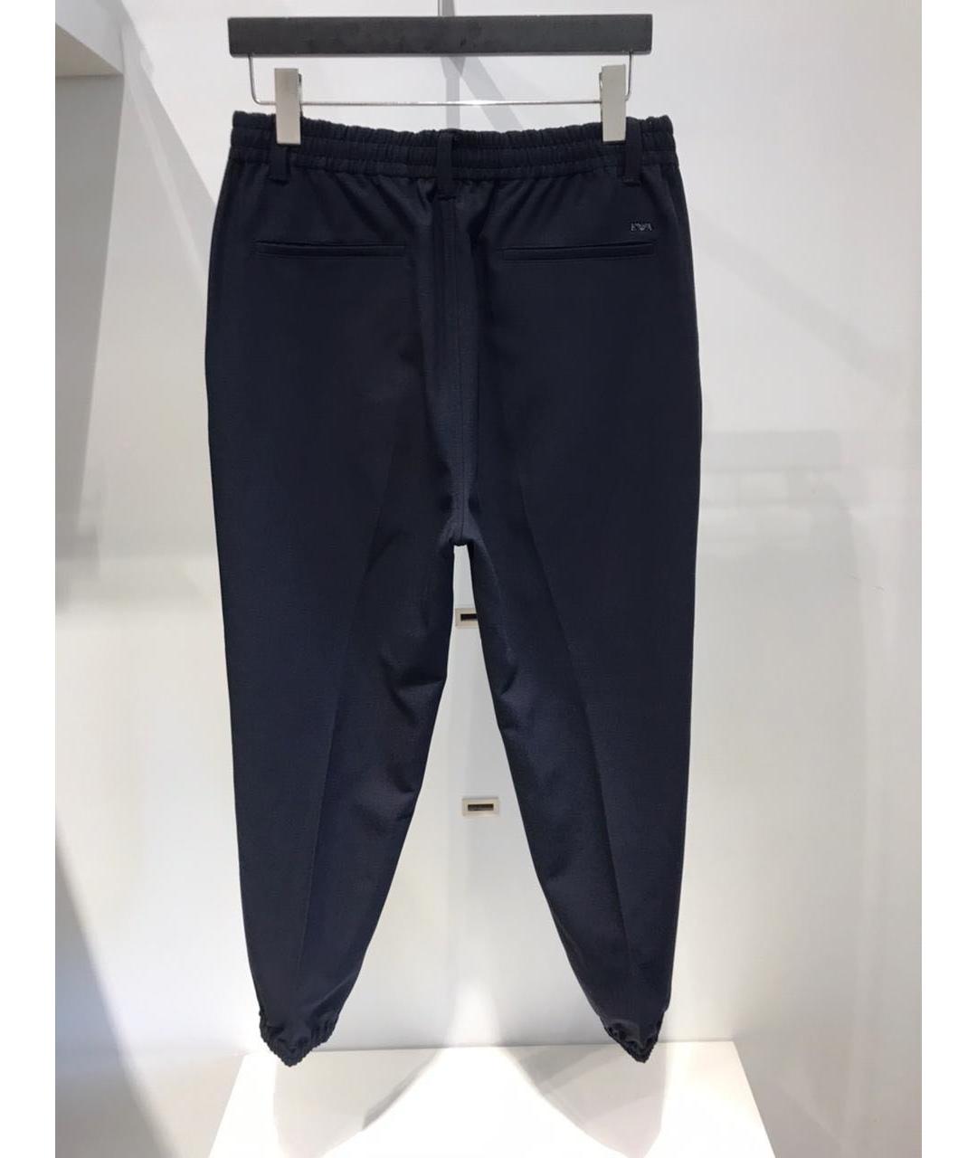 EMPORIO ARMANI Черные повседневные брюки, фото 2
