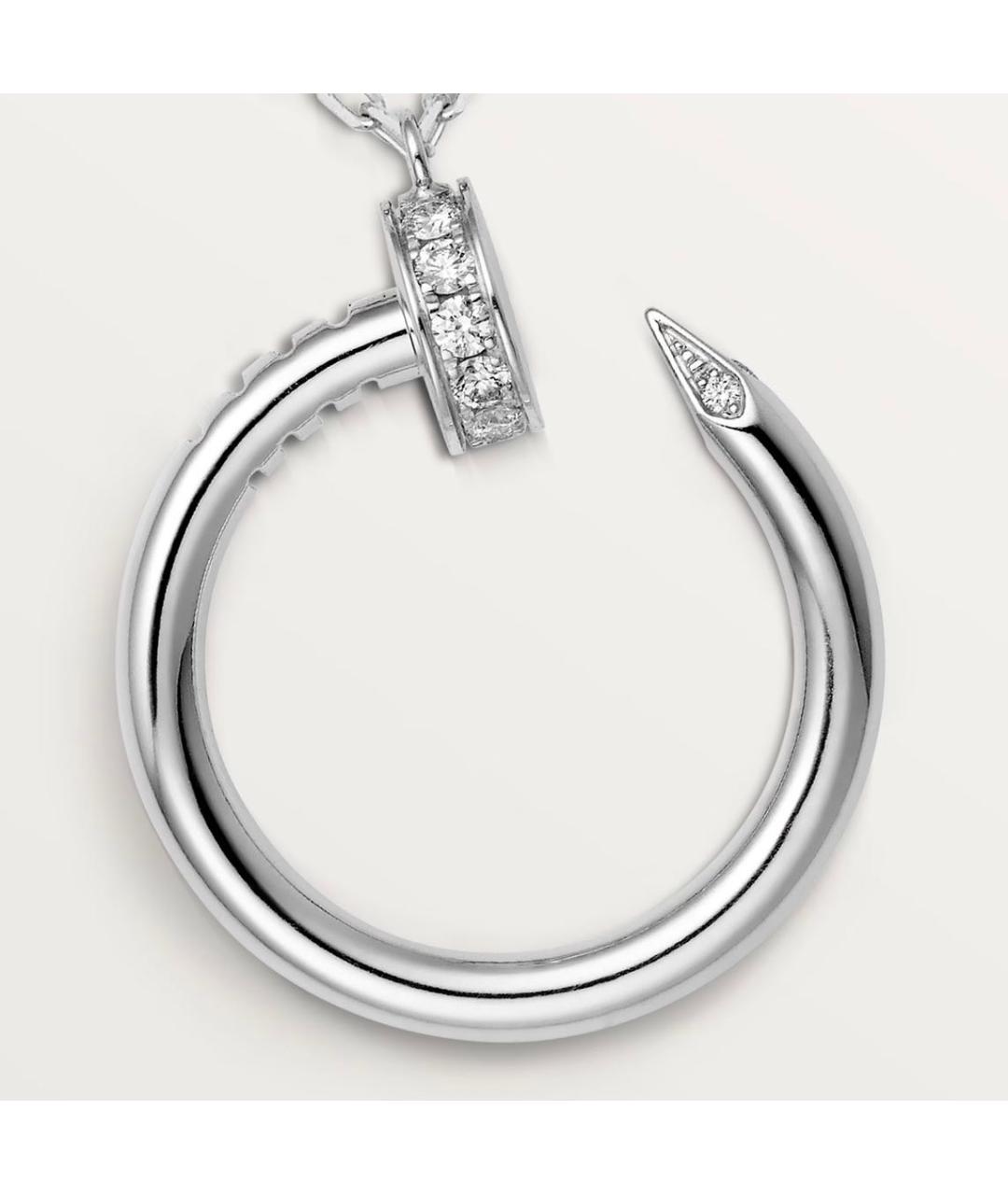 CARTIER Подвеска из белого золота, фото 4