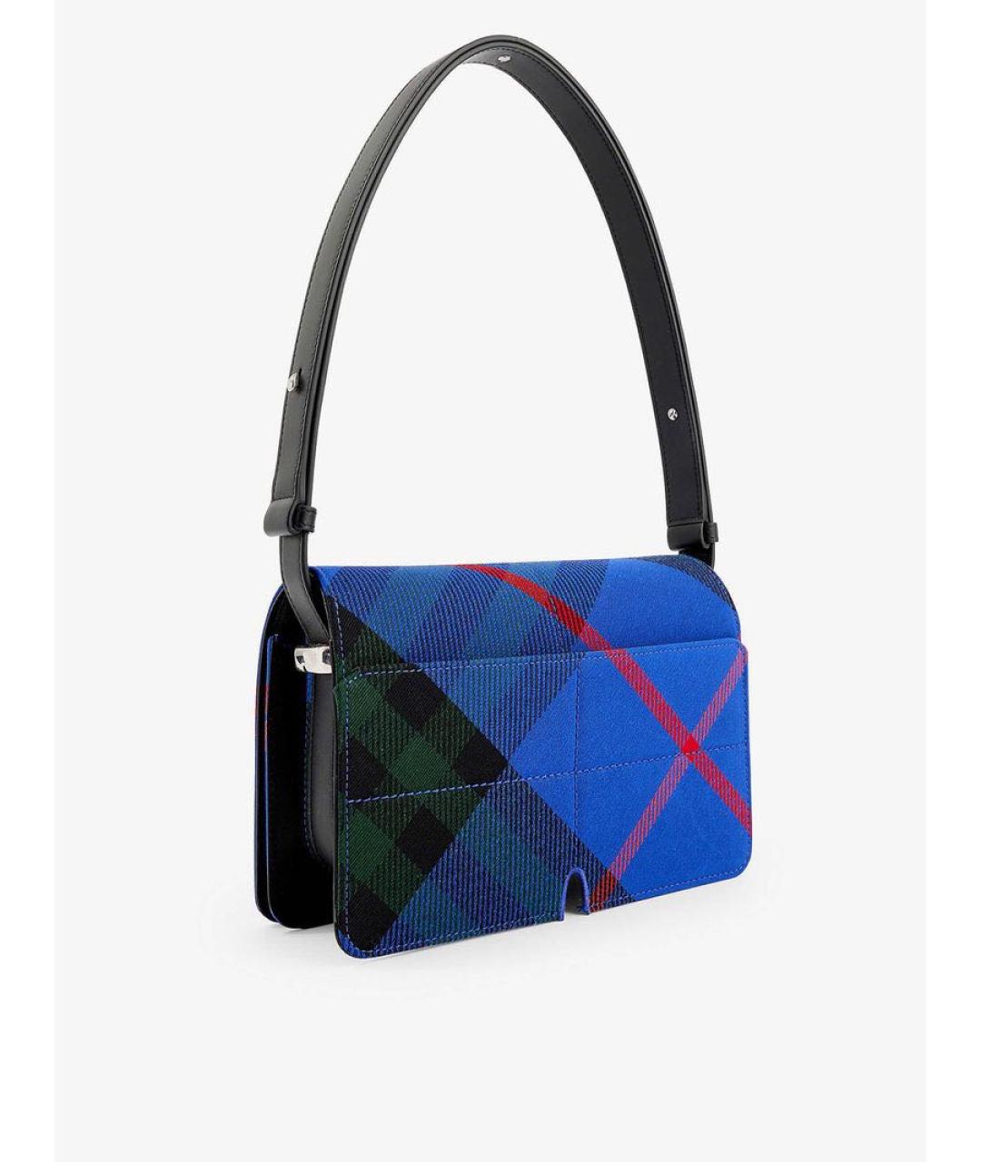 BURBERRY Синяя сумка через плечо, фото 2