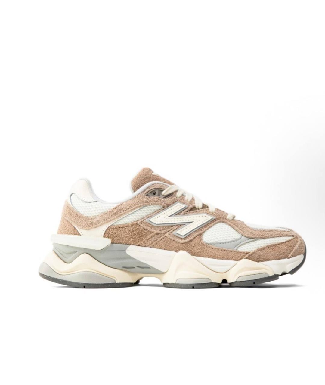 NEW BALANCE Бежевые замшевые кроссовки, фото 6