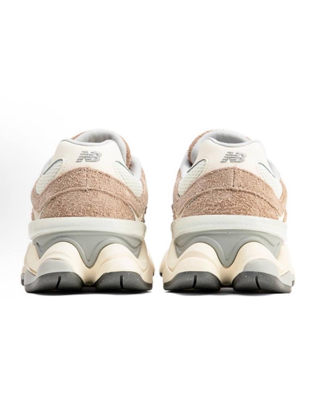 NEW BALANCE Бежевые замшевые кроссовки, фото 4