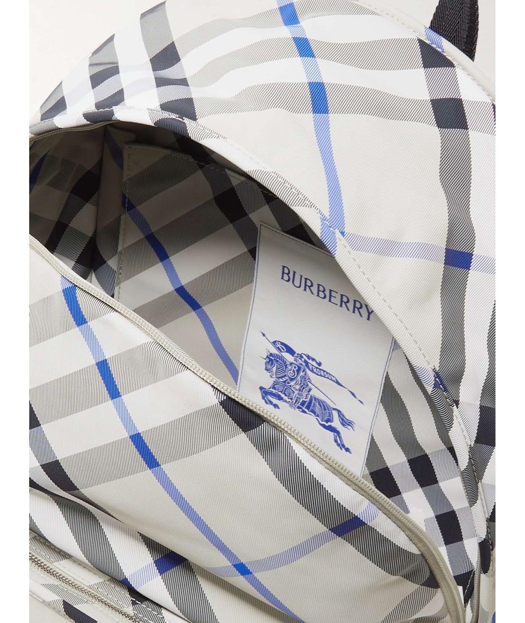 BURBERRY Белый рюкзак, фото 5