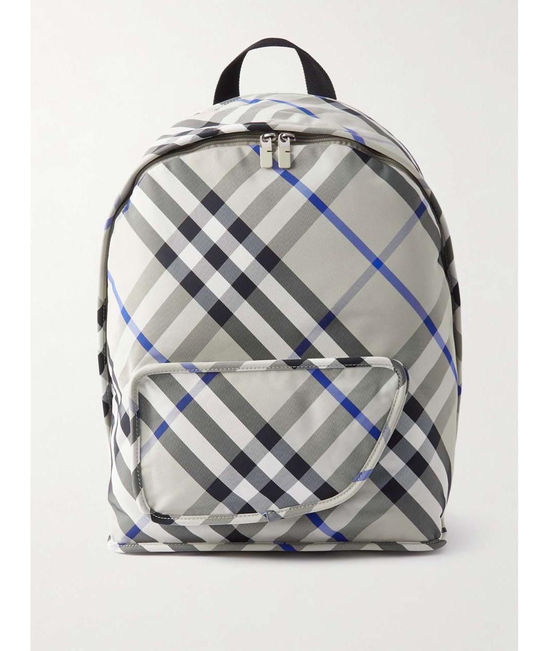 BURBERRY Белый рюкзак, фото 6