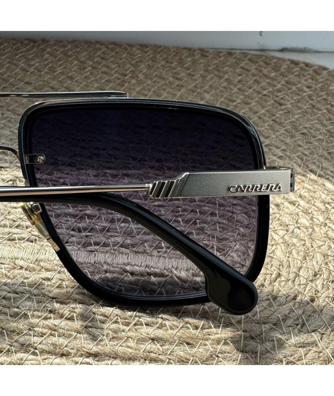 CARRERA Y CARRERA Черные металлические солнцезащитные очки, фото 4