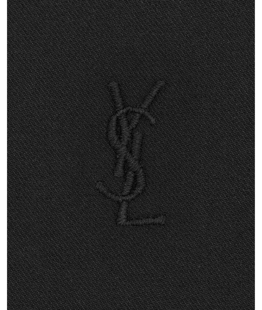 SAINT LAURENT Черная рубашка, фото 4