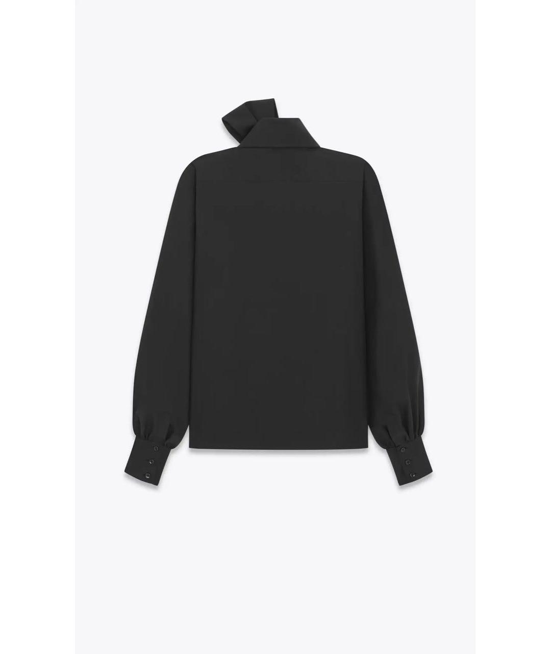 SAINT LAURENT Черная рубашка, фото 3