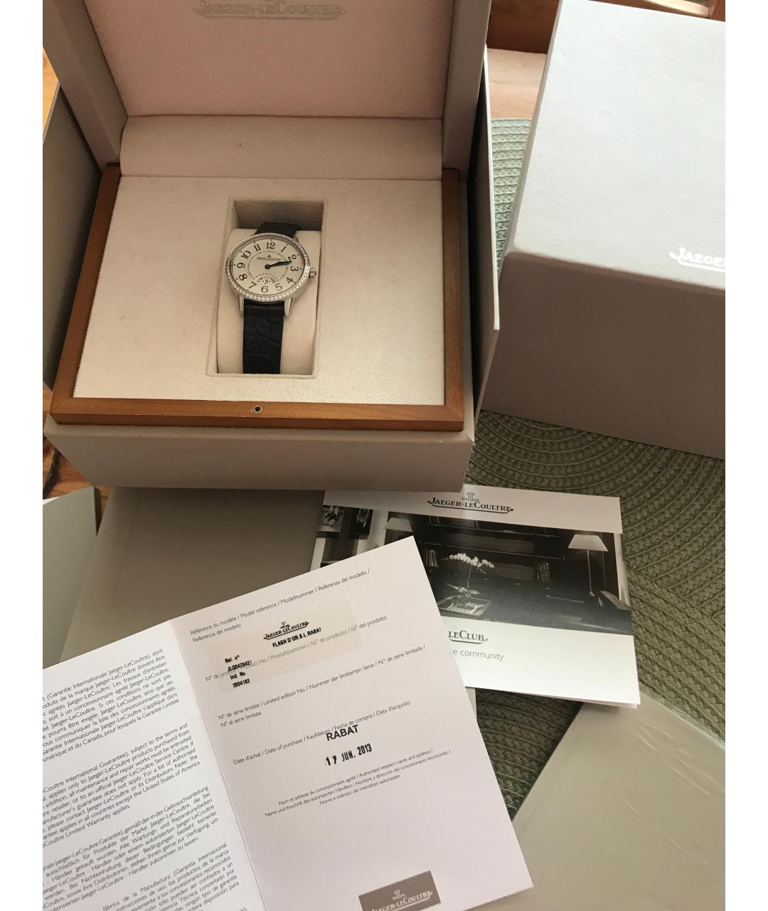 Jaeger LeCoultre Белые часы, фото 5