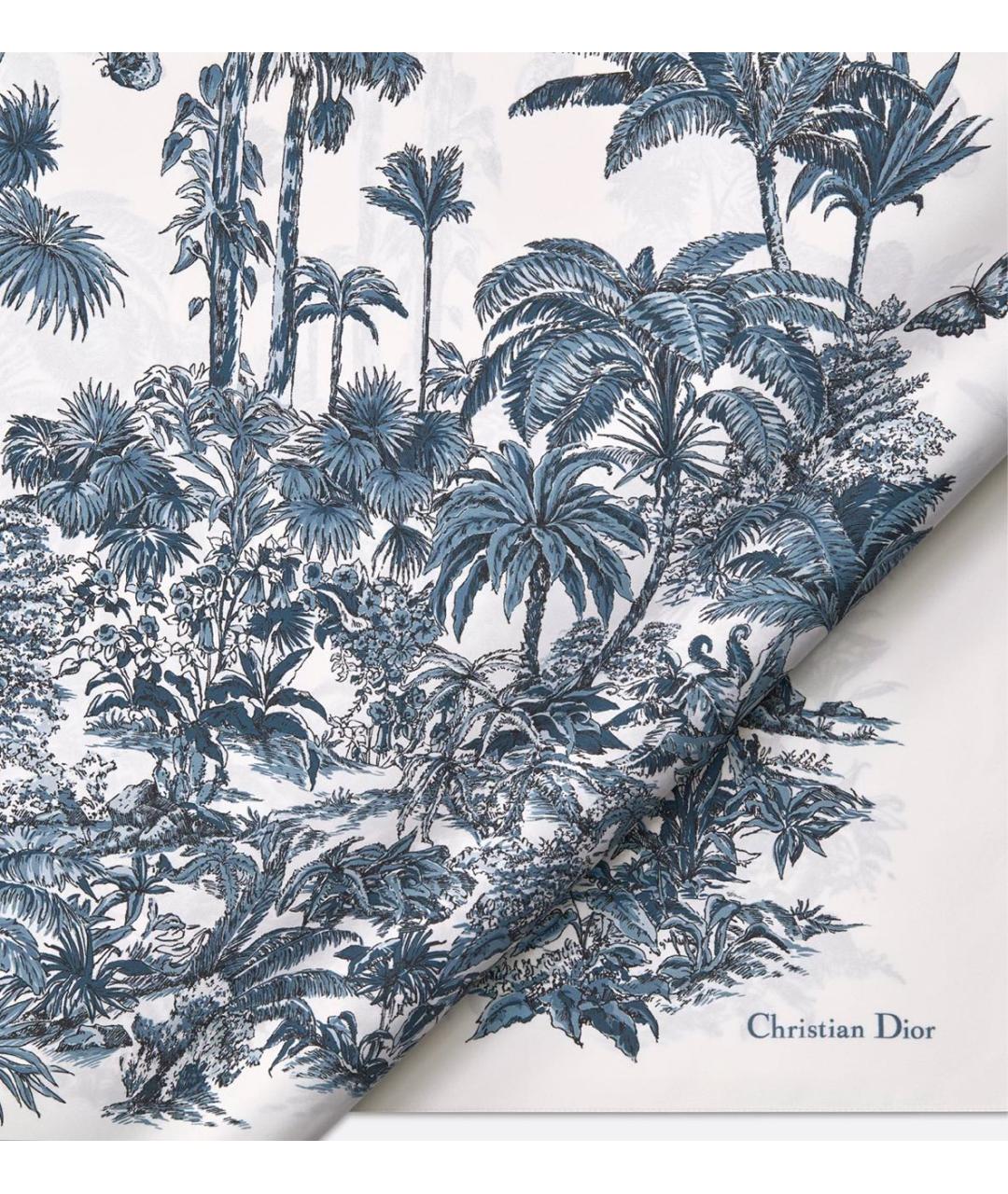 CHRISTIAN DIOR Белая шелковая блузы, фото 3