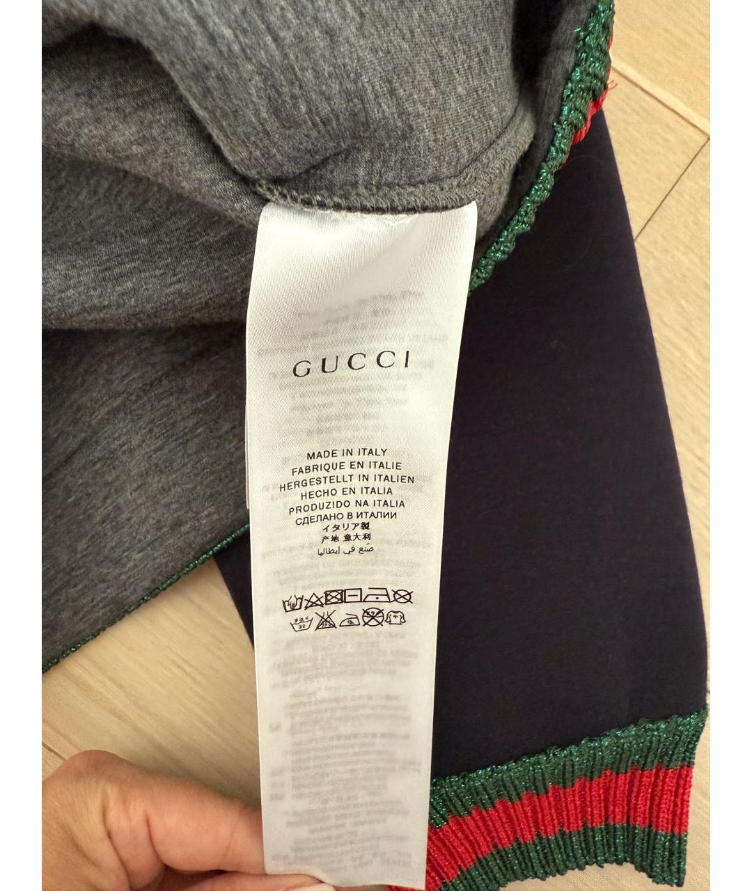 GUCCI KIDS Синяя рубашка/блузка, фото 4