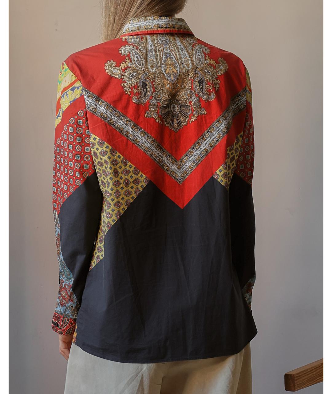 ETRO Мульти хлопковая рубашка, фото 7