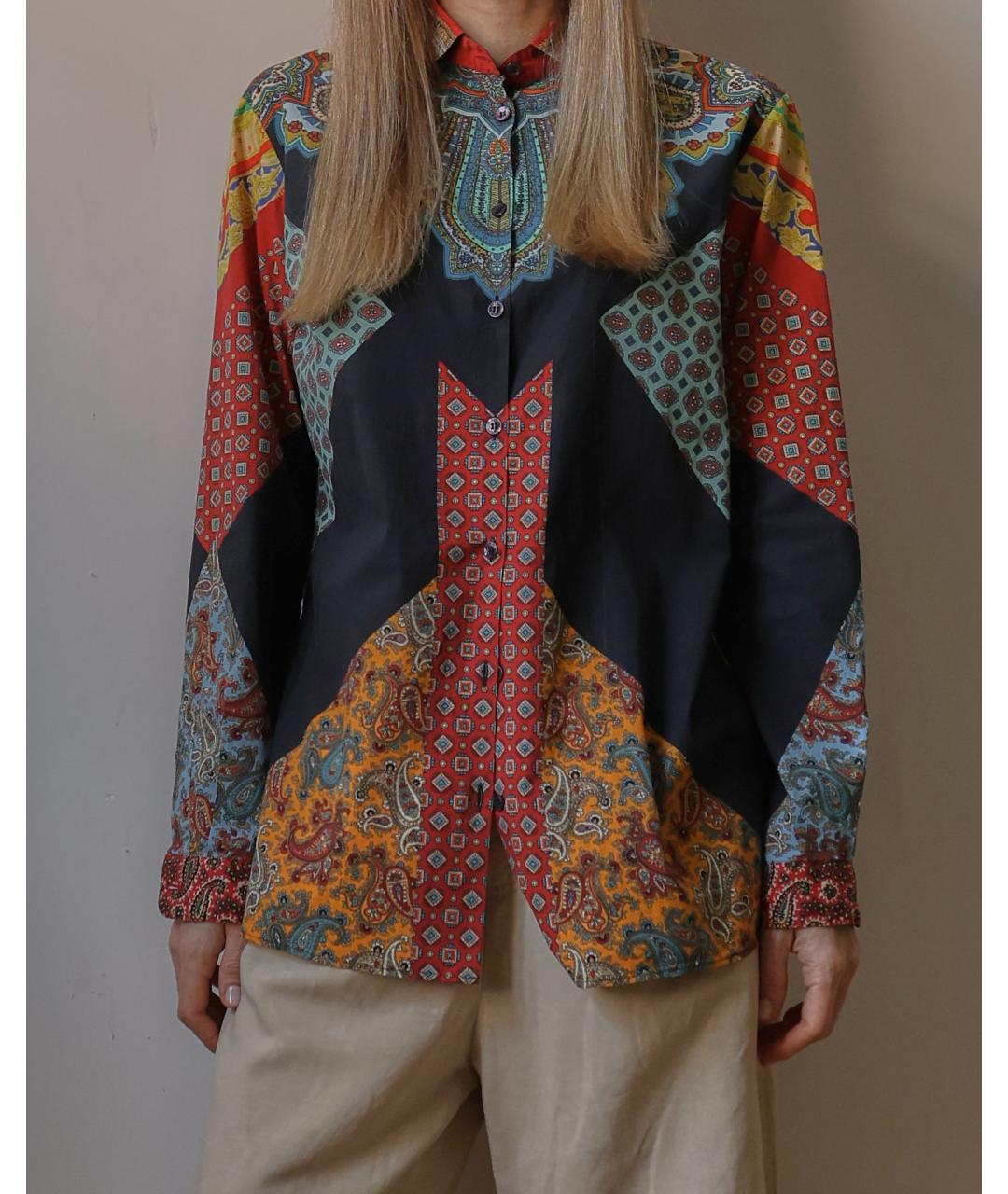 ETRO Мульти хлопковая рубашка, фото 5
