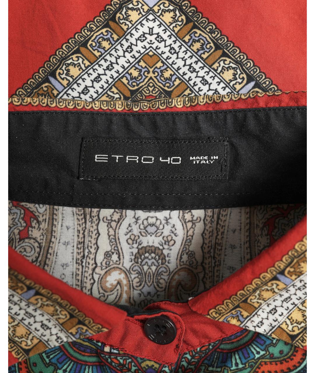ETRO Мульти хлопковая рубашка, фото 9