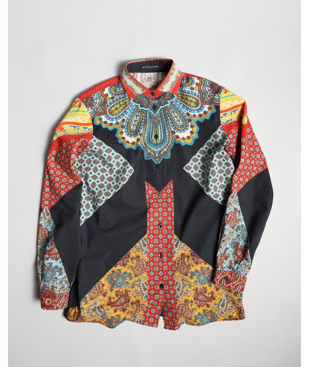 ETRO Мульти хлопковая рубашка, фото 10