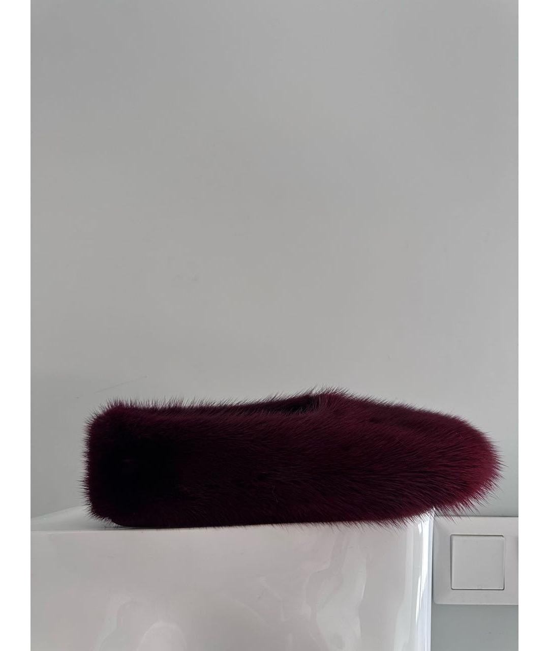 CELINE Бордовые балетки, фото 8