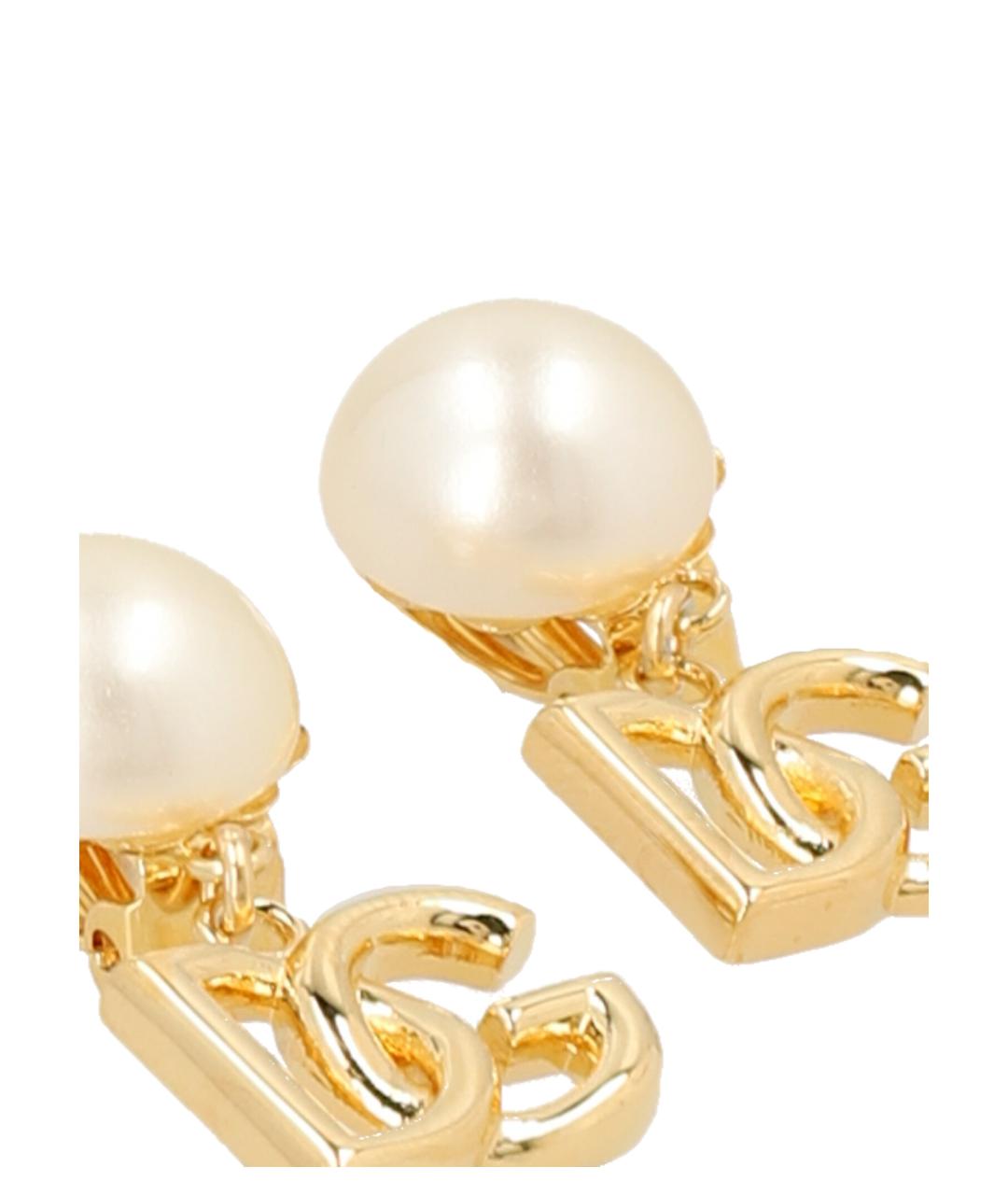DOLCE&GABBANA Золотые серьги, фото 3