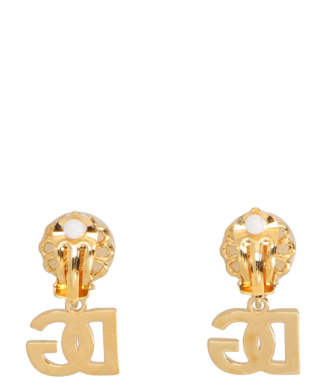 DOLCE&GABBANA Золотые серьги, фото 2