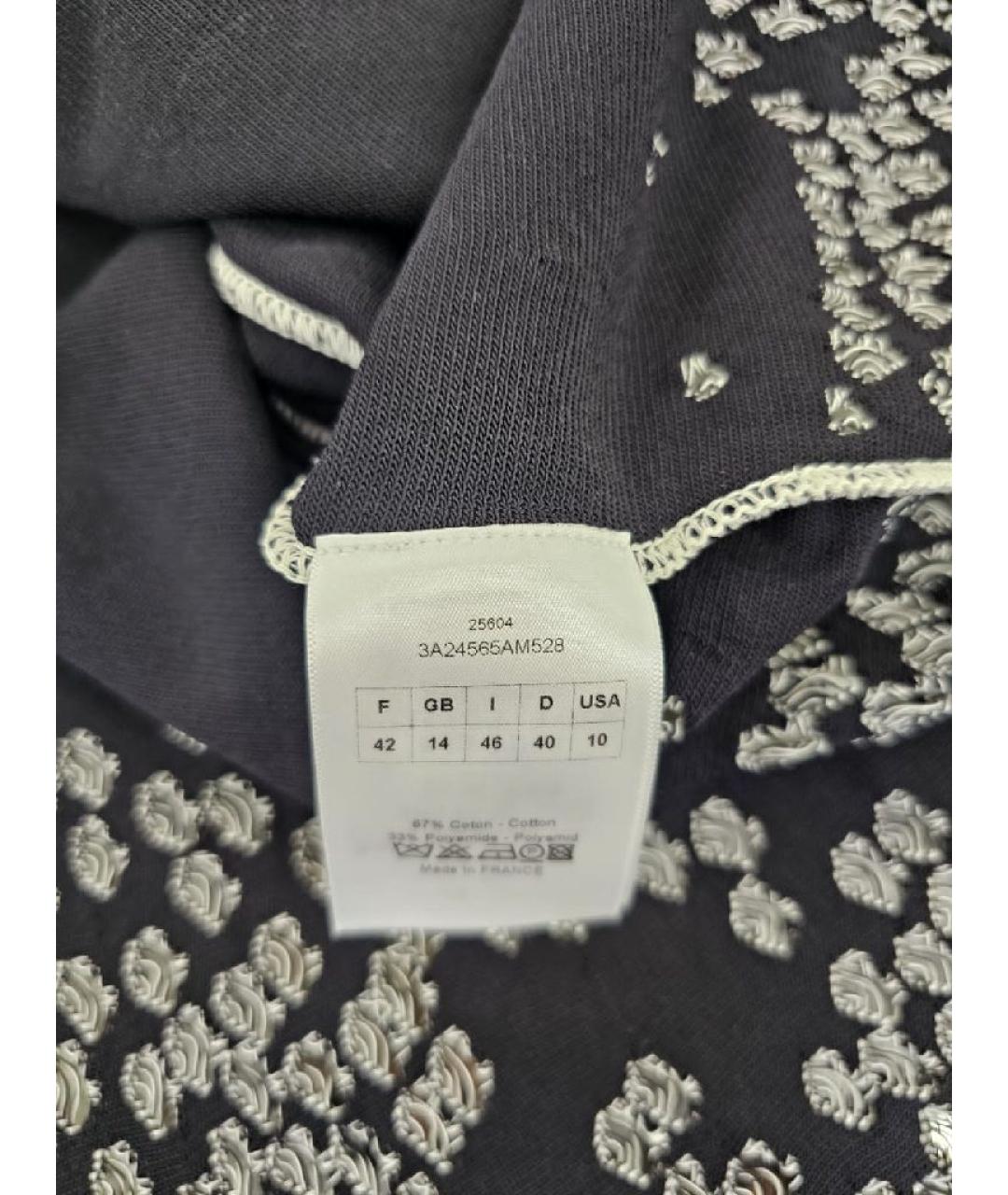CHRISTIAN DIOR Бежевый хлопковый костюм с юбками, фото 9