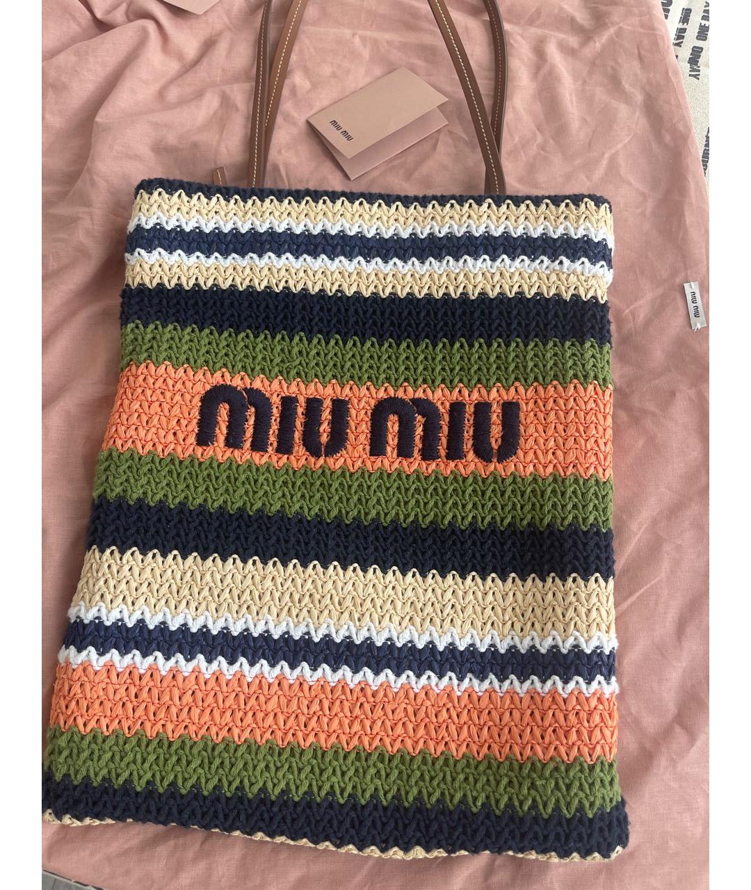 MIU MIU Сумка тоут, фото 6