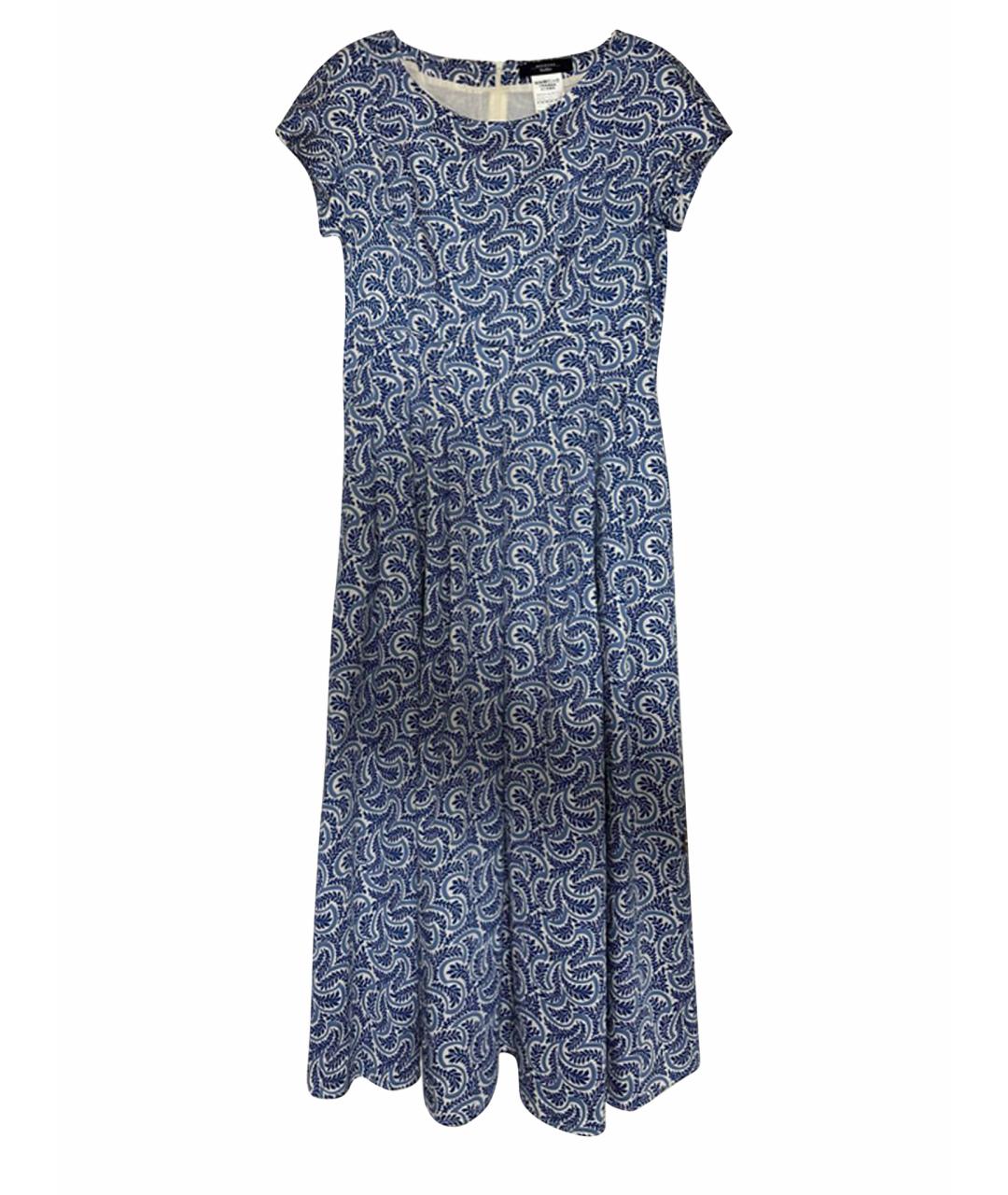WEEKEND MAX MARA Мульти хлопковое повседневное платье, фото 1