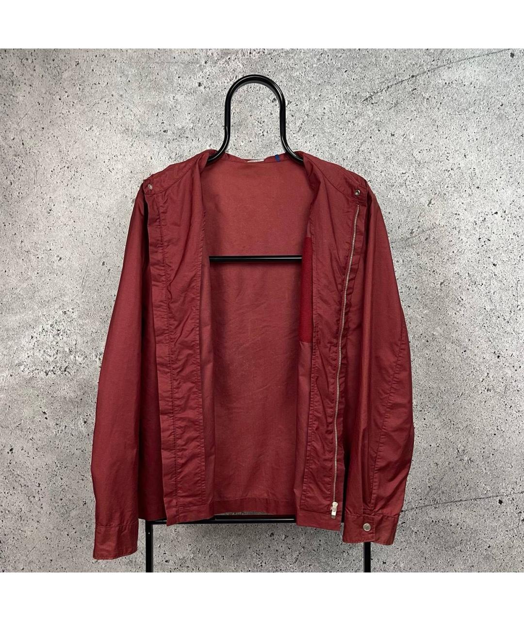 CP COMPANY Бордовая хлопковая кэжуал рубашка, фото 2