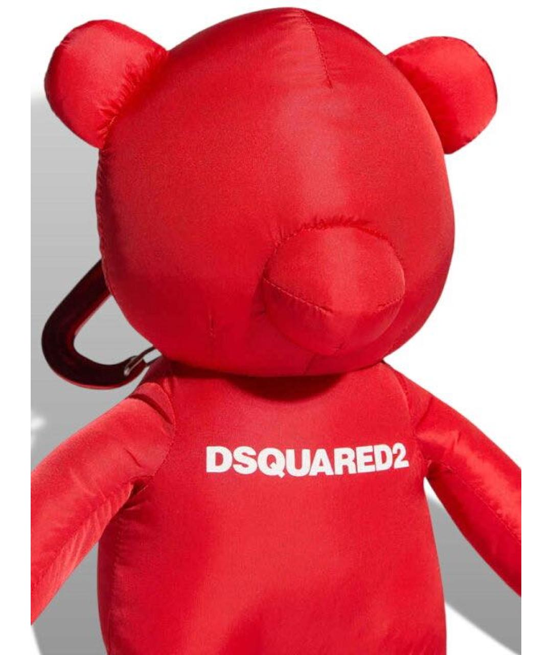 DSQUARED2 Красный брелок, фото 3