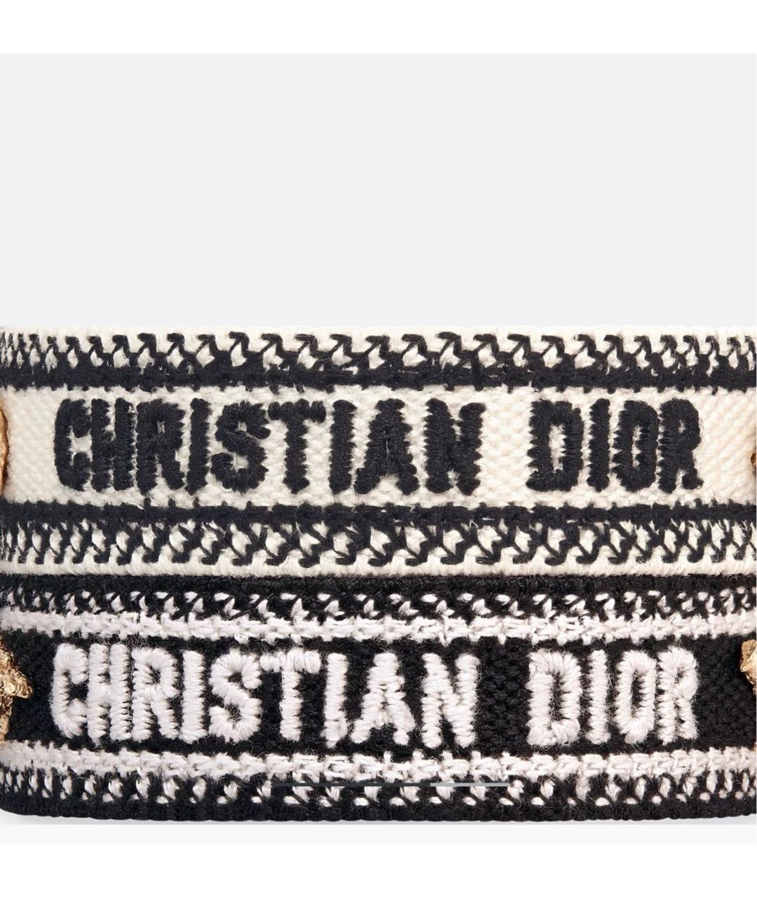 CHRISTIAN DIOR Черный браслет, фото 5