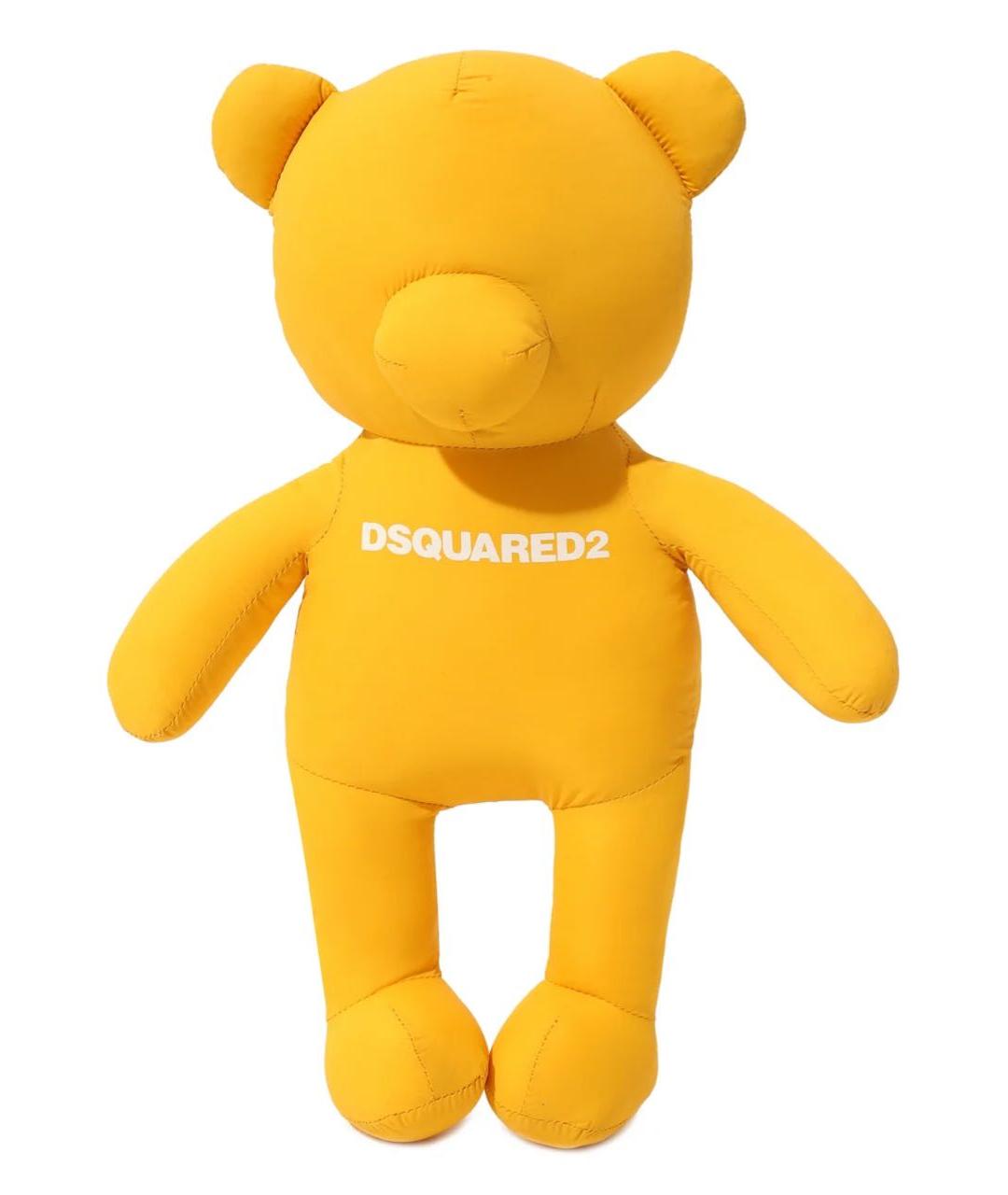 DSQUARED2 Желтый брелок, фото 4