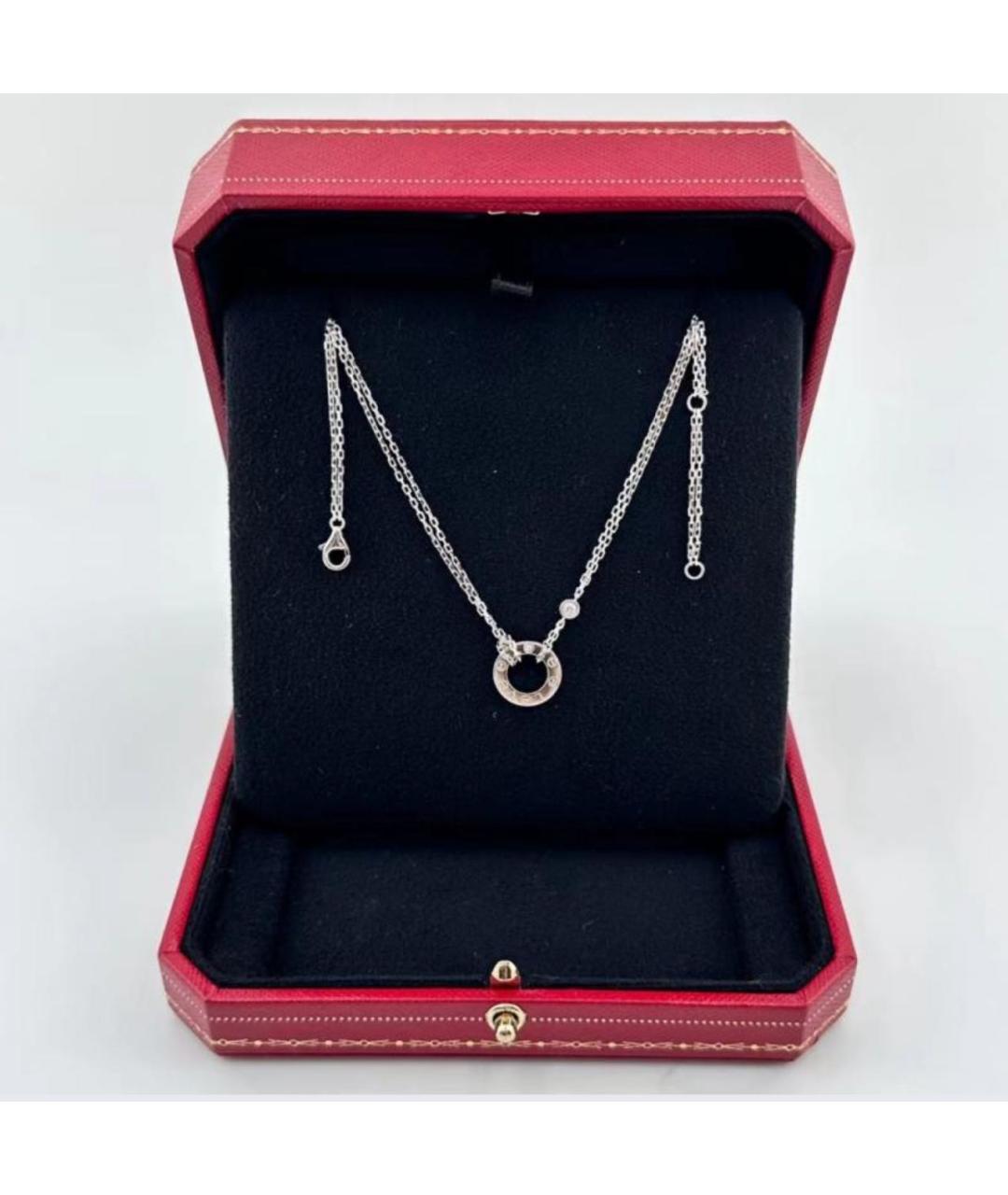 CARTIER Подвеска из белого золота, фото 3