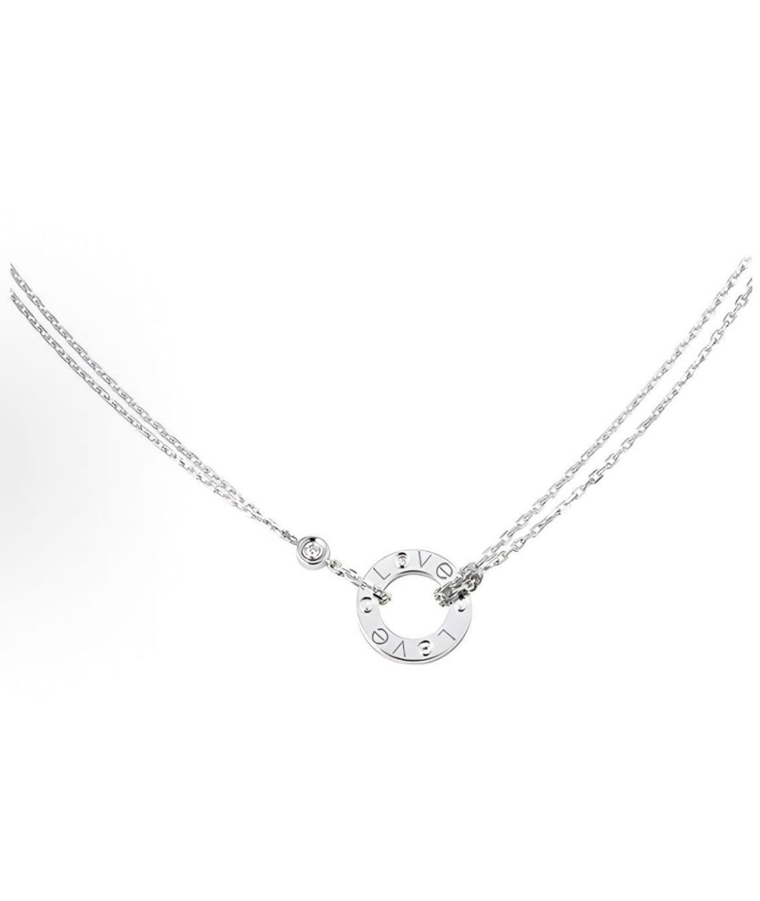 CARTIER Подвеска из белого золота, фото 4