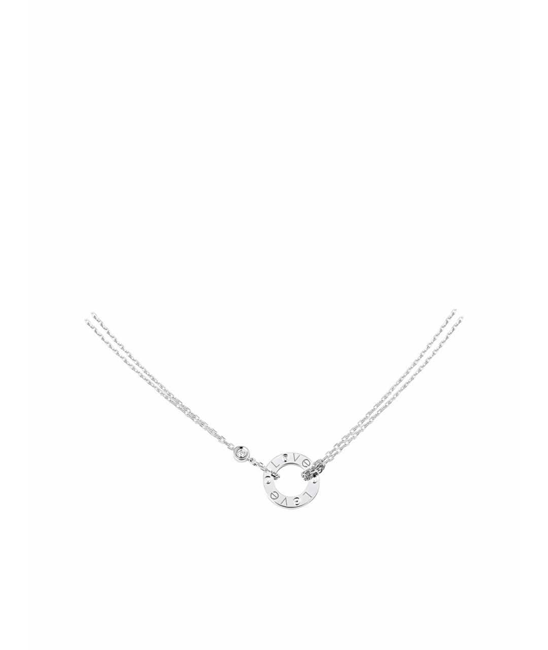 CARTIER Подвеска из белого золота, фото 1