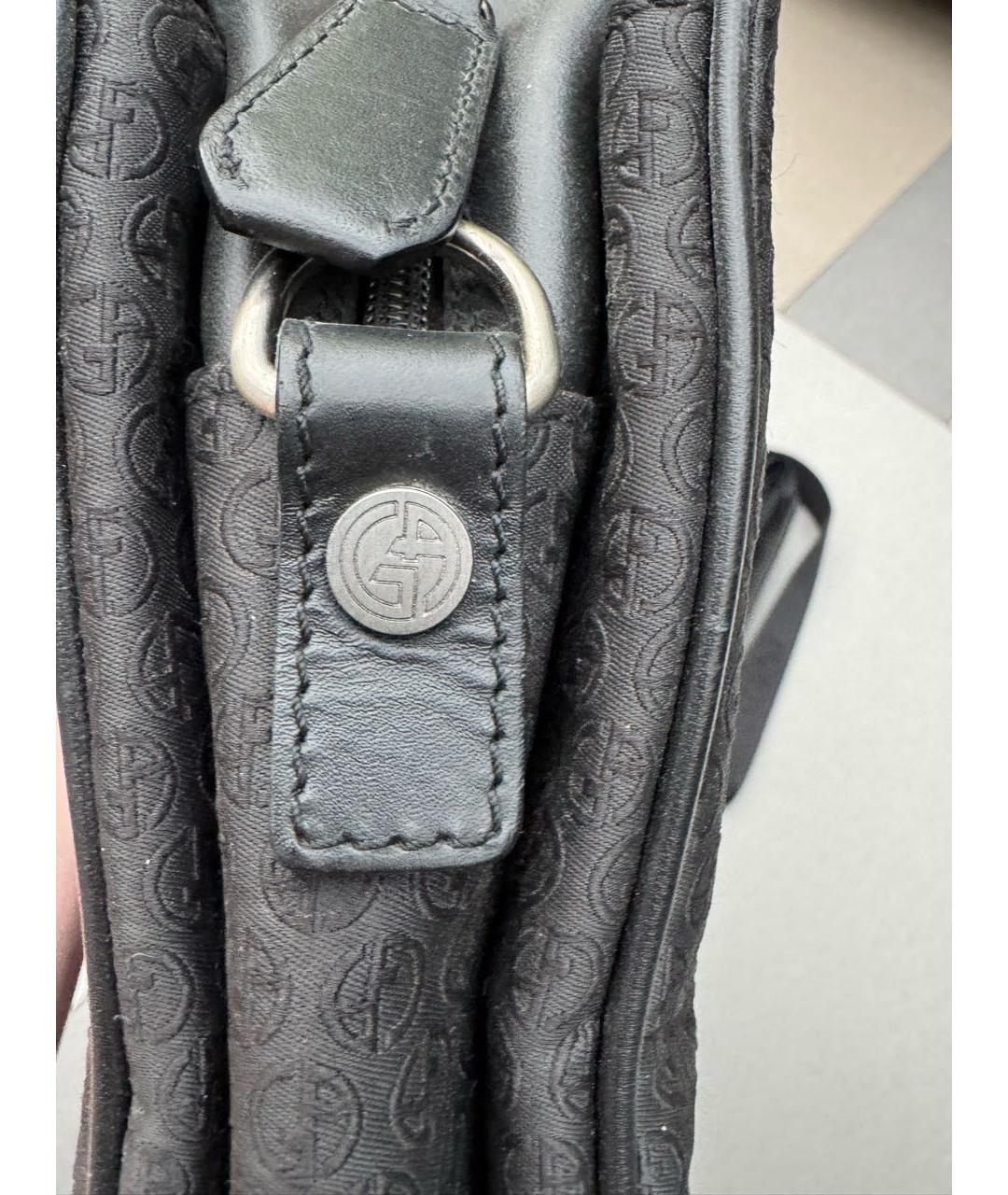 GIORGIO ARMANI Черный портфель, фото 2