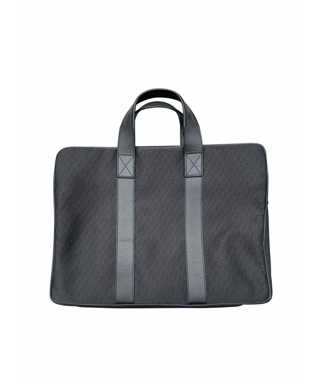 GIORGIO ARMANI Черный портфель, фото 1