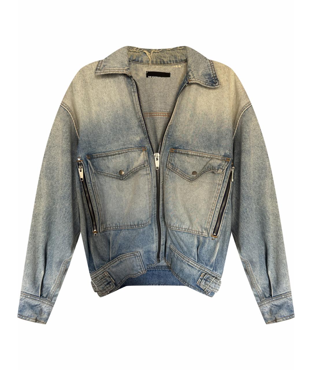 THE KOOPLES Голубая деним куртка, фото 1