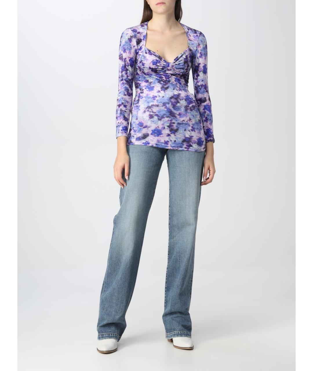 ISABEL MARANT Фиолетовая блузы, фото 3