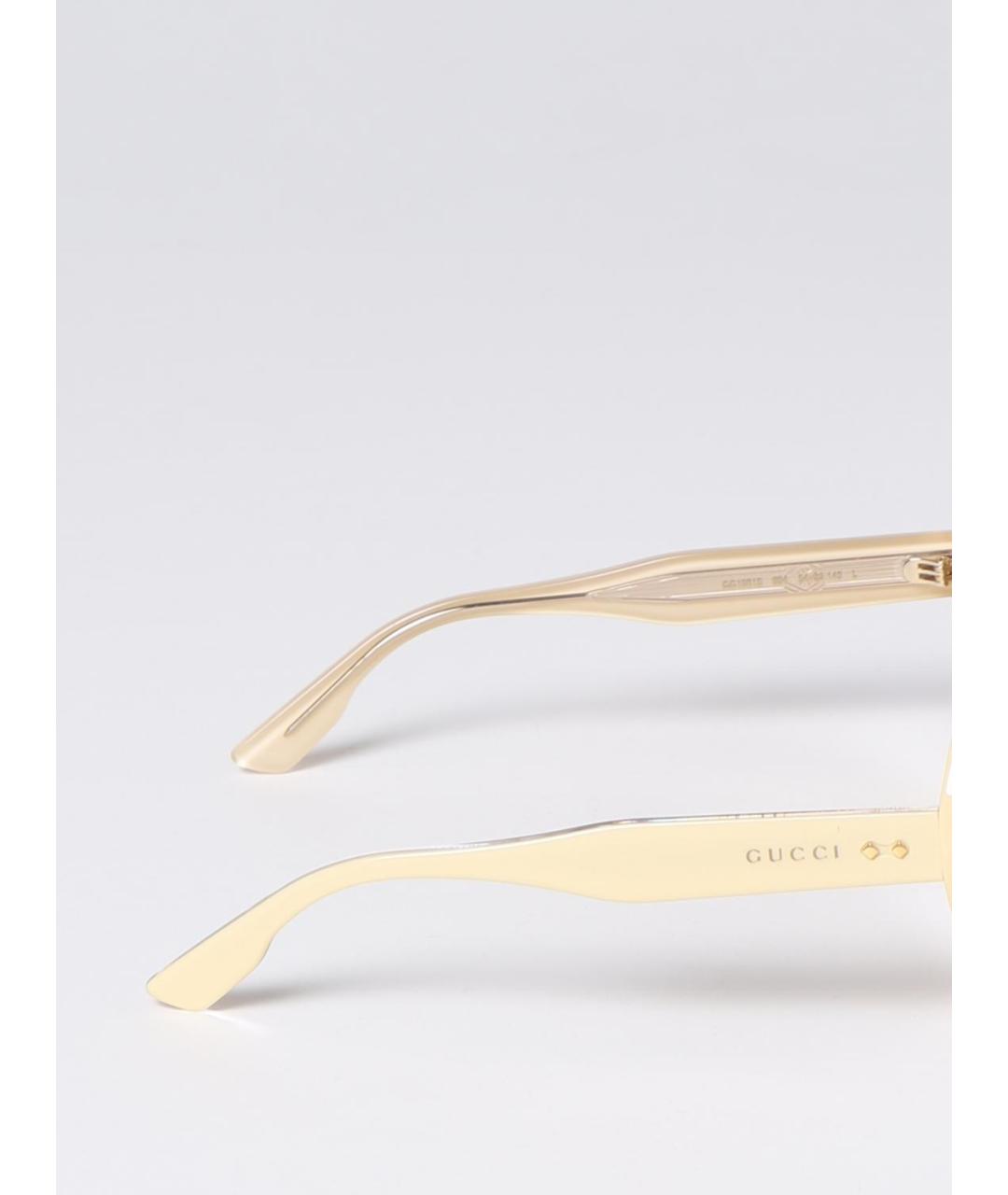 GUCCI Желтые солнцезащитные очки, фото 3