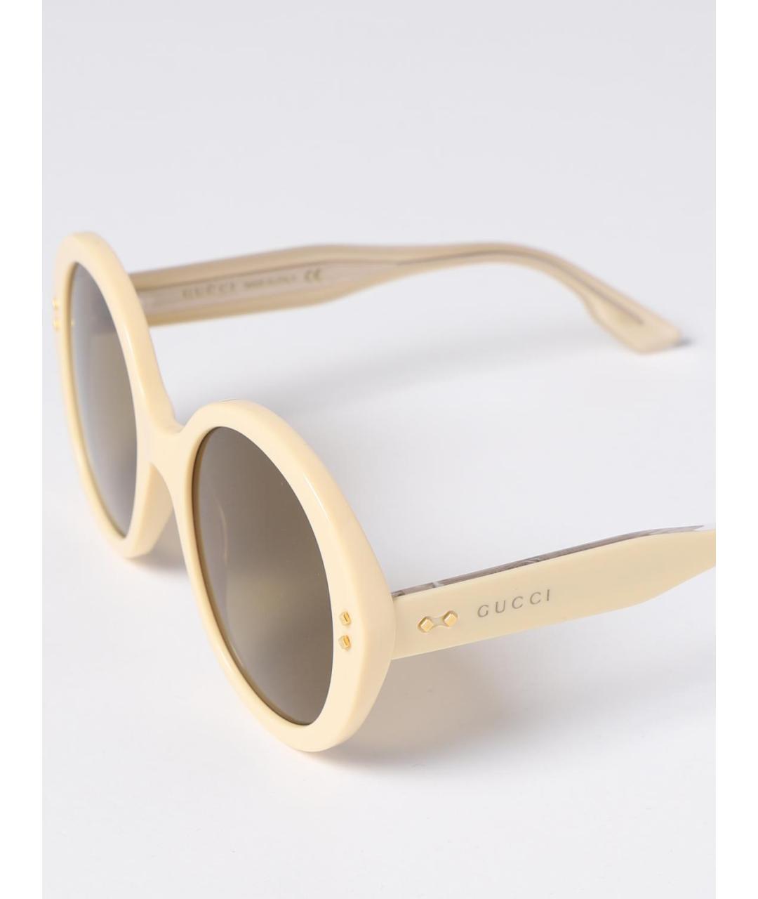 GUCCI Желтые солнцезащитные очки, фото 4