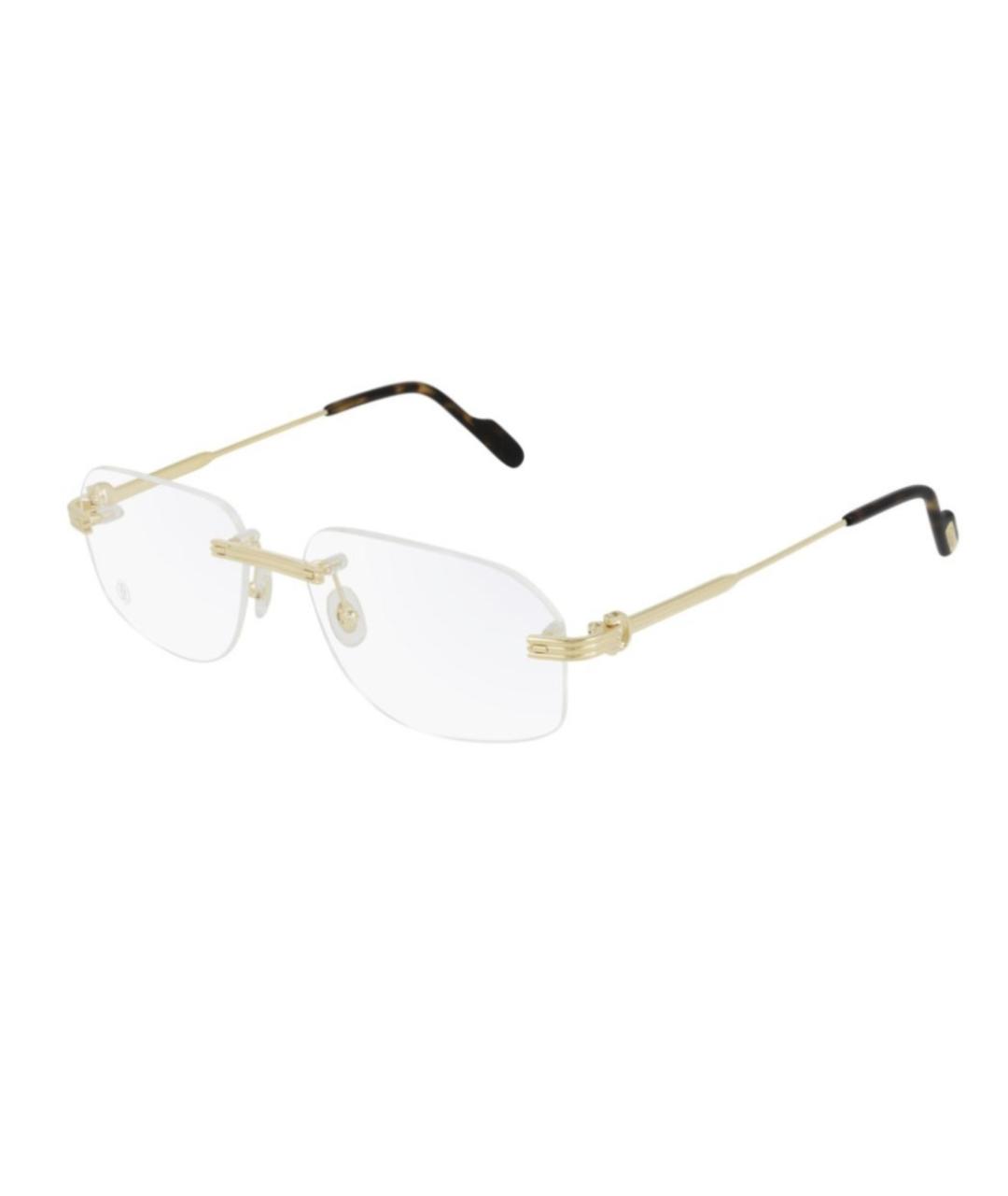 CARTIER Золотые солнцезащитные очки, фото 1