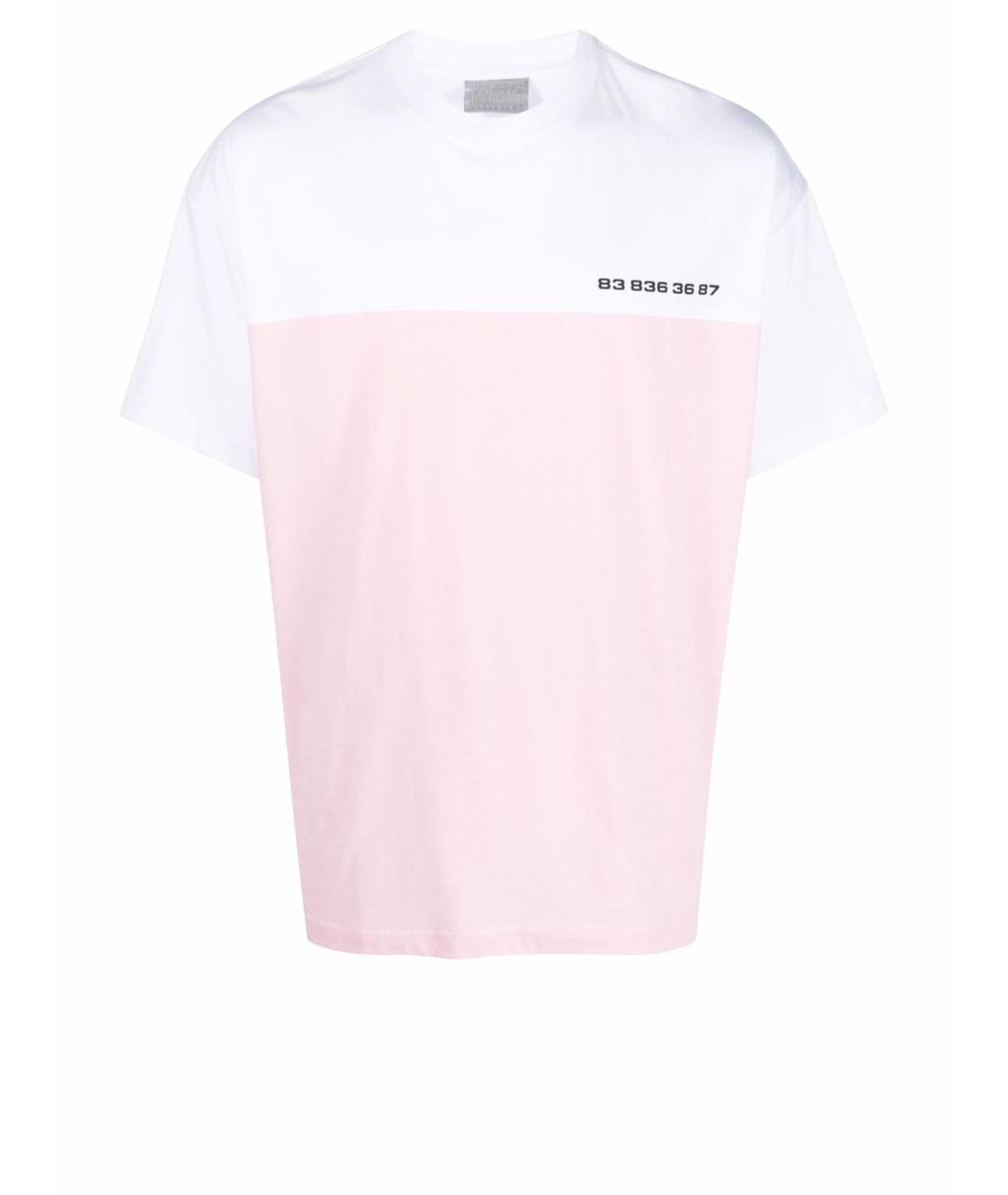 VETEMENTS Мульти хлопковая футболка, фото 1