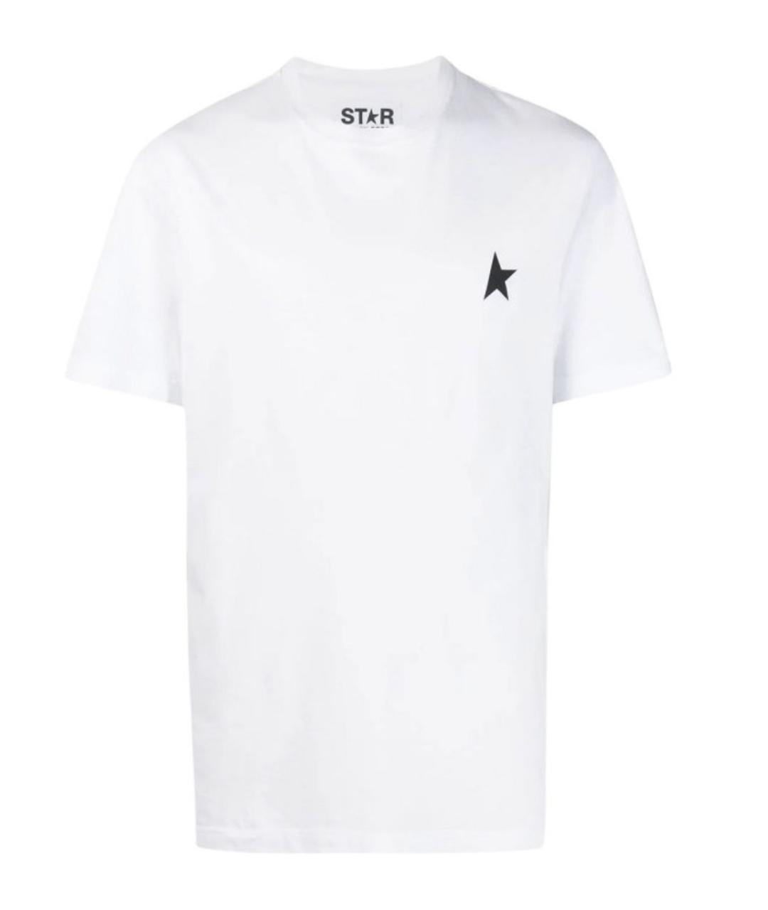 GOLDEN GOOSE DELUXE BRAND Белая футболка, фото 1