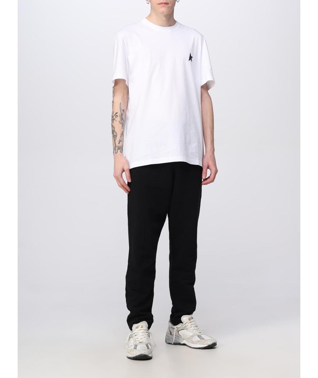 GOLDEN GOOSE DELUXE BRAND Белая футболка, фото 3